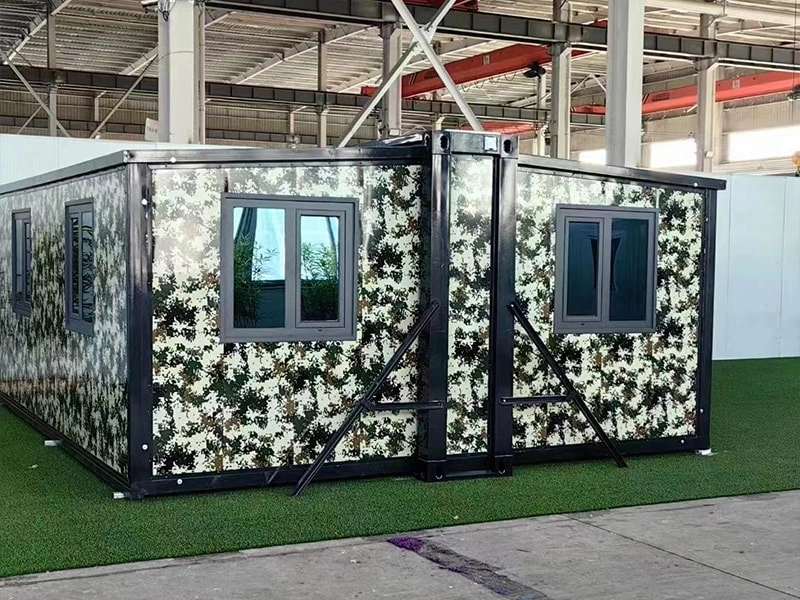 Portable Expandable Modular Capsule House for Military Camp