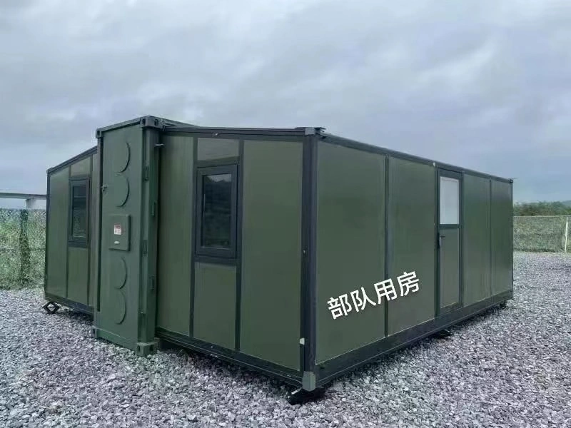 Portable Expandable Modular Capsule House for Military Camp