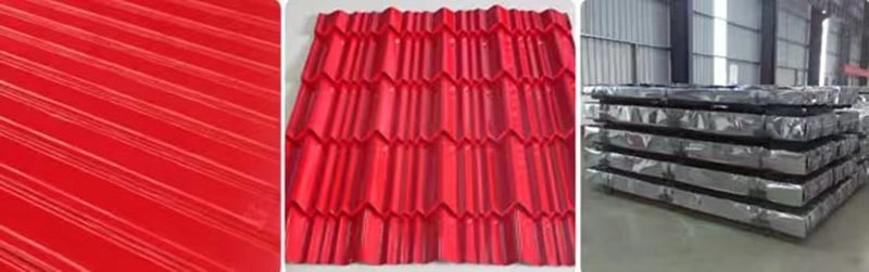 Full Hard PPGI Color Coated Galvanized Corrugated Roofing Steel Iron Sheet