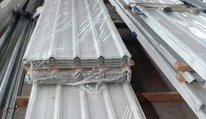 Color-coated steel sheet.